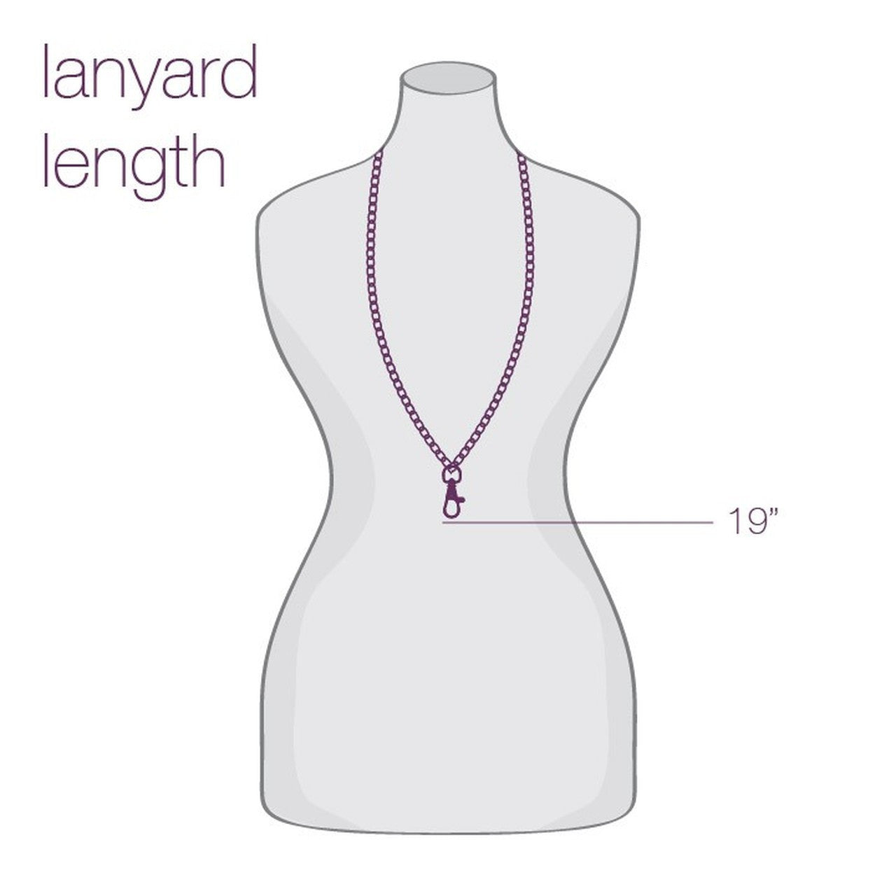 Topaz Bloom ID Necklace Lanyard